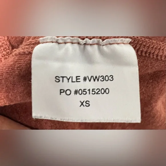 Vuori Performance Joggers XS Rust Orange Athleisure Lounge Sweatpants - Picture 5 of 7